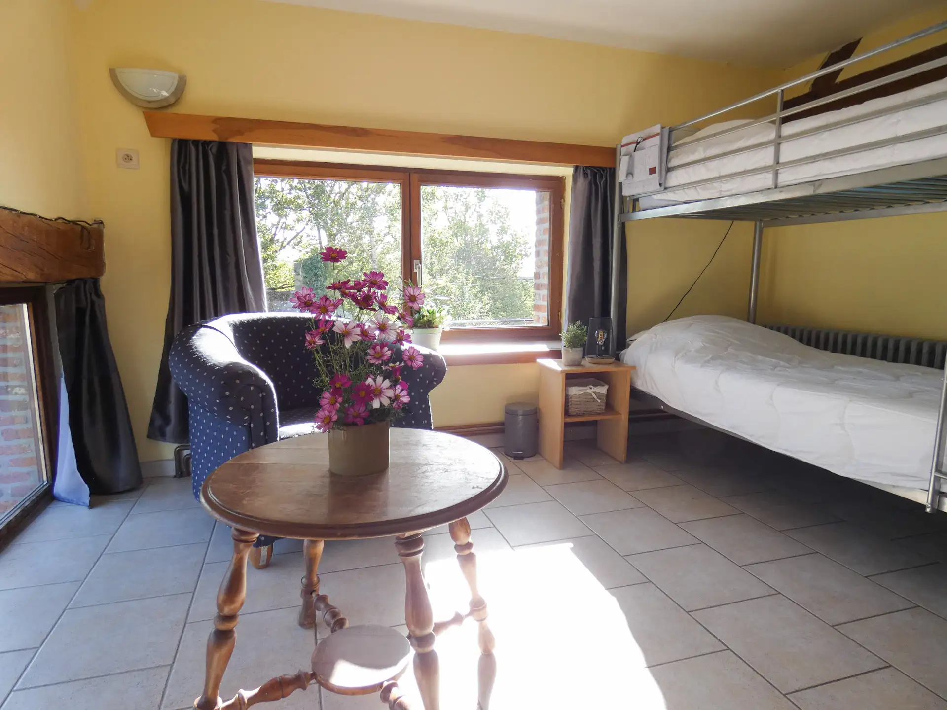 Chambre lits superposés